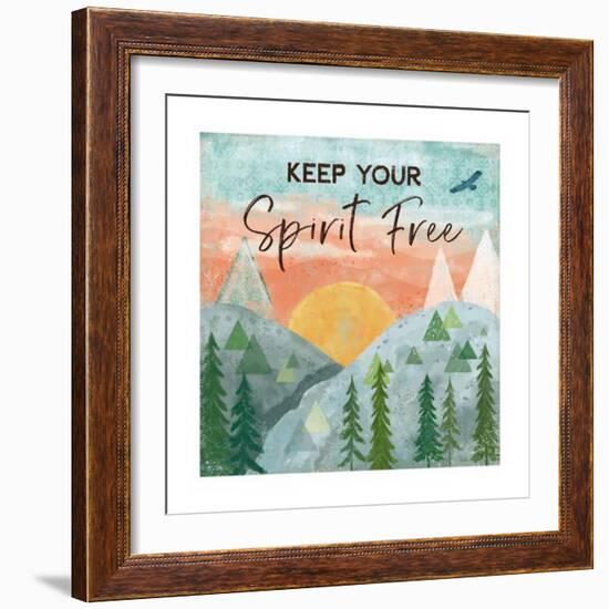 Woodland Forest VI-Veronique Charron-Framed Art Print