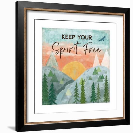 Woodland Forest VI-Veronique Charron-Framed Art Print