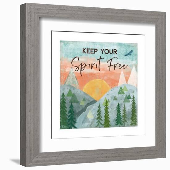 Woodland Forest VI-Veronique Charron-Framed Art Print