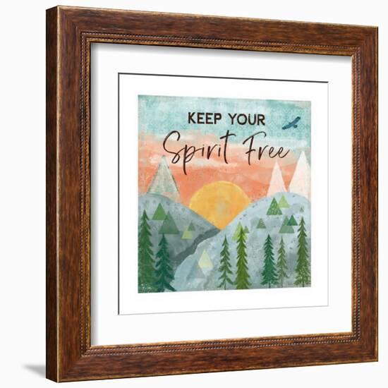 Woodland Forest VI-Veronique Charron-Framed Art Print