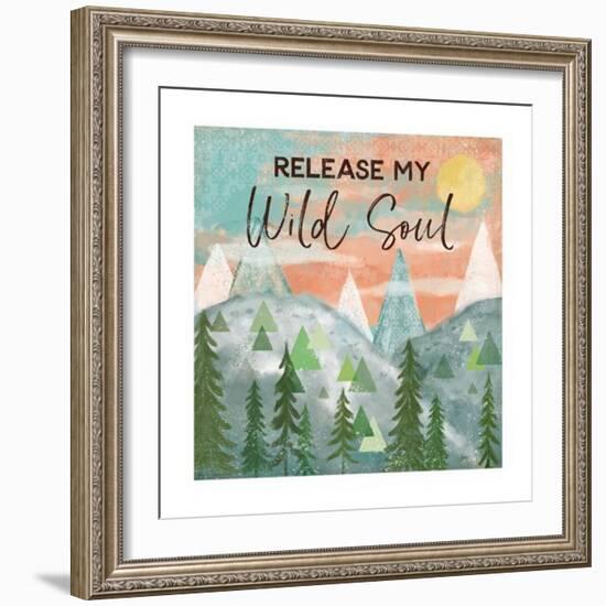 Woodland Forest VII-Veronique Charron-Framed Art Print