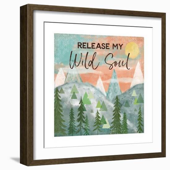 Woodland Forest VII-Veronique Charron-Framed Art Print