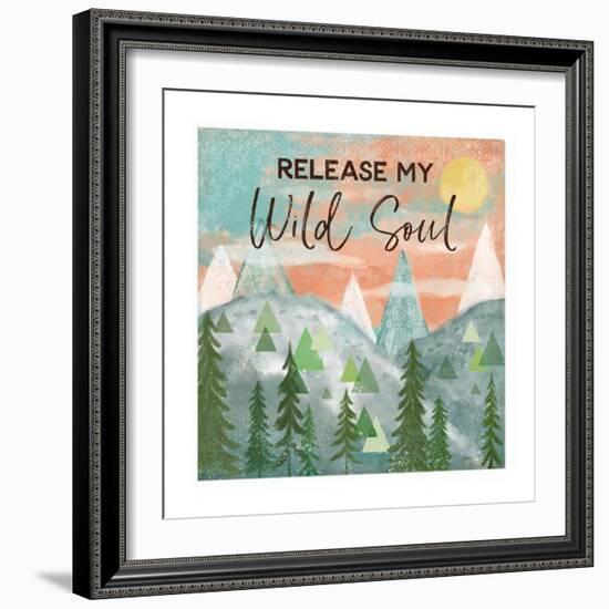 Woodland Forest VII-Veronique Charron-Framed Art Print