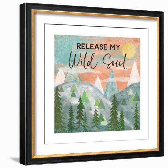 Woodland Forest VII-Veronique Charron-Framed Art Print