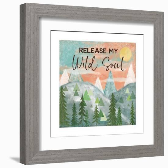 Woodland Forest VII-Veronique Charron-Framed Art Print