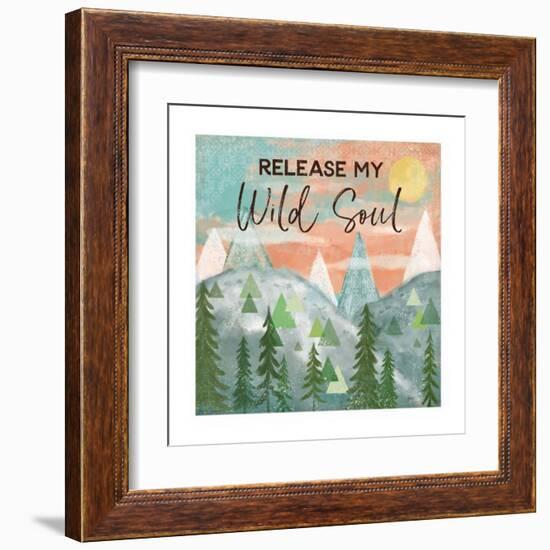 Woodland Forest VII-Veronique Charron-Framed Art Print