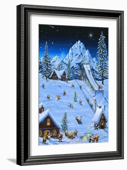 Woodland Games-Jeff Tift-Framed Giclee Print