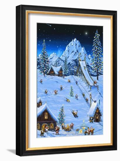 Woodland Games-Jeff Tift-Framed Giclee Print