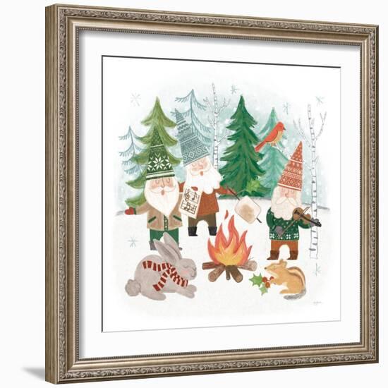 Woodland Gnomes II-Mary Urban-Framed Art Print