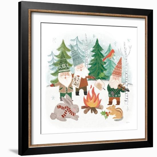 Woodland Gnomes II-Mary Urban-Framed Art Print