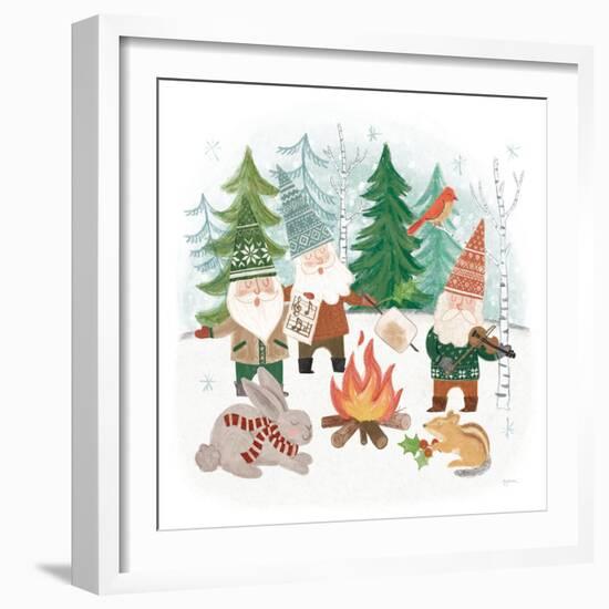 Woodland Gnomes II-Mary Urban-Framed Art Print