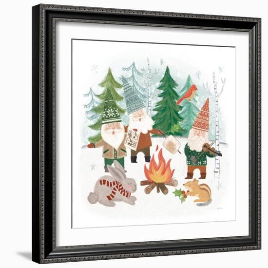 Woodland Gnomes II-Mary Urban-Framed Art Print