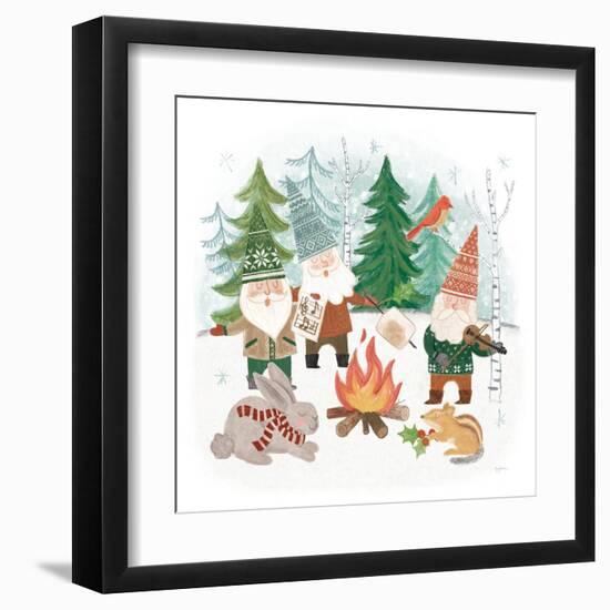 Woodland Gnomes II-Mary Urban-Framed Art Print