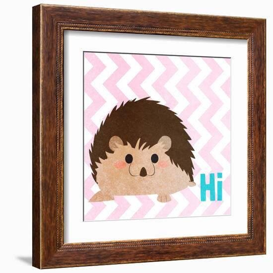 Woodland Greetings II-SD Graphics Studio-Framed Art Print