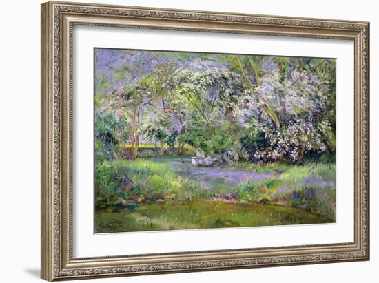 Woodland Hives-Timothy Easton-Framed Giclee Print