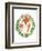 Woodland Holiday Fox-June Vess-Framed Art Print
