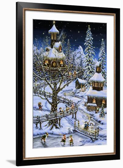 Woodland Holiday-Jeff Tift-Framed Giclee Print