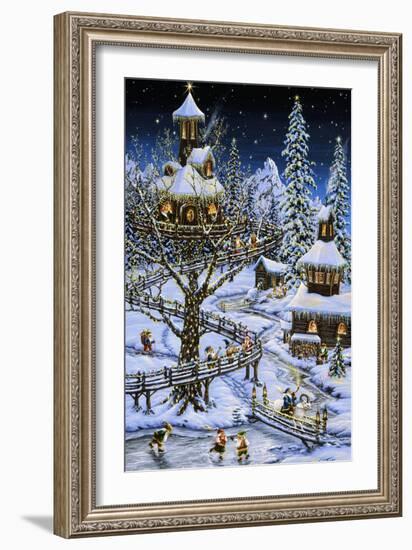 Woodland Holiday-Jeff Tift-Framed Giclee Print