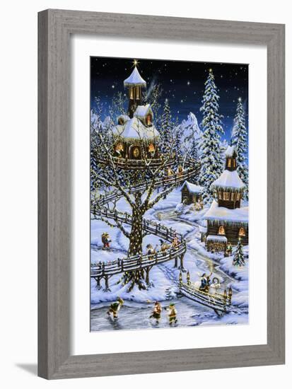 Woodland Holiday-Jeff Tift-Framed Giclee Print