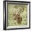 Woodland Ikat II-Paul Brent-Framed Art Print