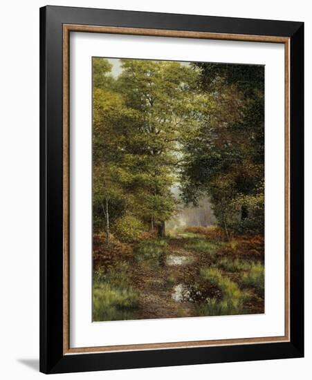 Woodland In The Fall-Bill Makinson-Framed Giclee Print