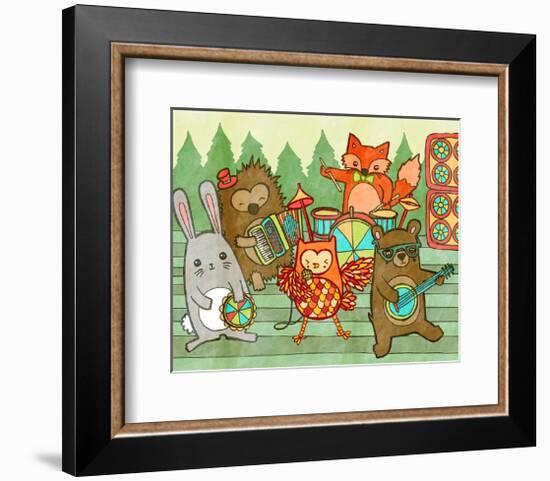 Woodland Jamboree-My Zoetrope-Framed Giclee Print