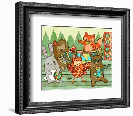 Woodland Jamboree-My Zoetrope-Framed Giclee Print