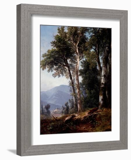 Woodland Landscape, C.1850-Asher Brown Durand-Framed Giclee Print