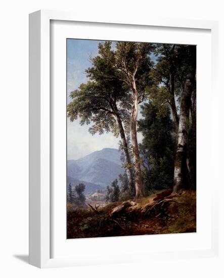 Woodland Landscape, C.1850-Asher Brown Durand-Framed Giclee Print