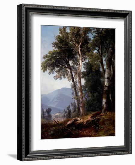 Woodland Landscape, C.1850-Asher Brown Durand-Framed Giclee Print