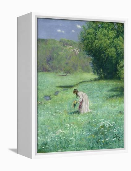 Woodland Meadow, 1876-Hans Thoma-Framed Premier Image Canvas
