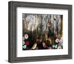 Woodland Moon-Claire Westwood-Framed Art Print