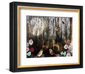 Woodland Moon-Claire Westwood-Framed Art Print