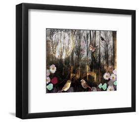 Woodland Moon-Claire Westwood-Framed Art Print