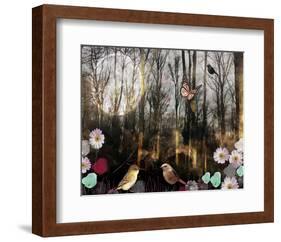 Woodland Moon-Claire Westwood-Framed Art Print