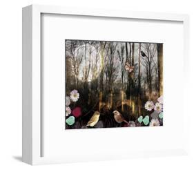 Woodland Moon-Claire Westwood-Framed Art Print