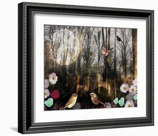 Woodland Moon-Claire Westwood-Framed Art Print