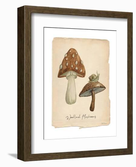 Woodland Mushrooms-Carol Robinson-Framed Art Print