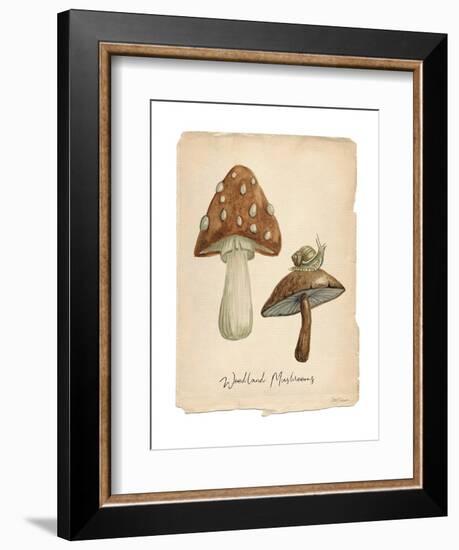 Woodland Mushrooms-Carol Robinson-Framed Art Print