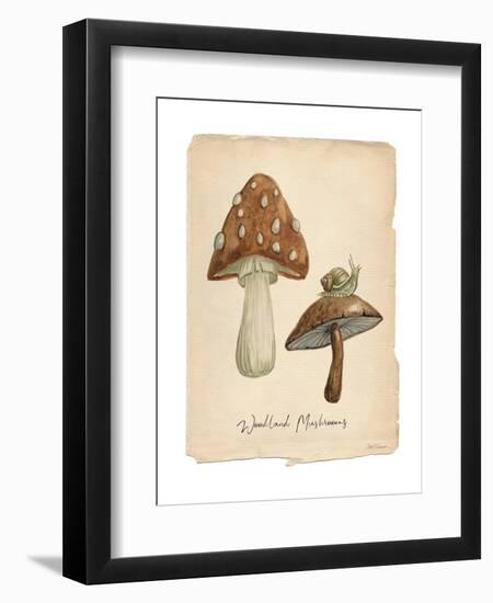 Woodland Mushrooms-Carol Robinson-Framed Art Print