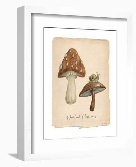 Woodland Mushrooms-Carol Robinson-Framed Art Print