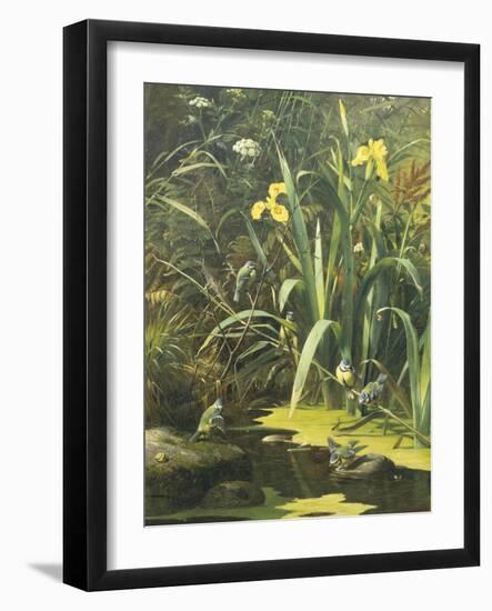 Woodland Pool-Olaf August Hermansen-Framed Giclee Print