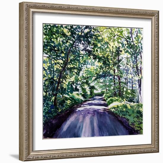 Woodland Road 2017-Tilly Willis-Framed Giclee Print