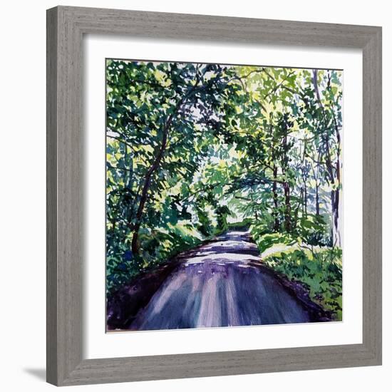 Woodland Road 2017-Tilly Willis-Framed Giclee Print