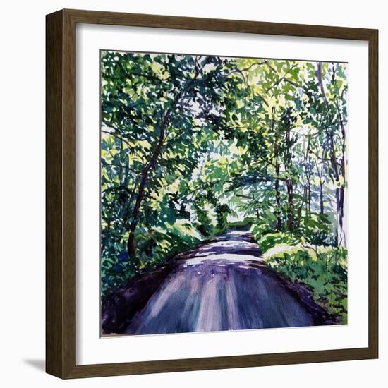 Woodland Road 2017-Tilly Willis-Framed Giclee Print