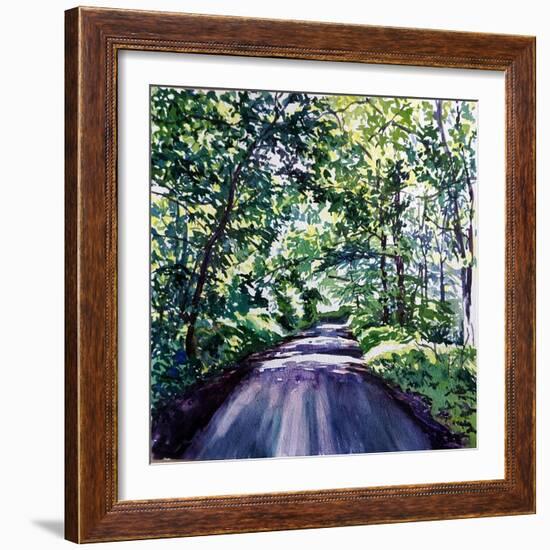 Woodland Road 2017-Tilly Willis-Framed Giclee Print