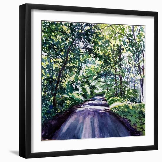 Woodland Road 2017-Tilly Willis-Framed Giclee Print