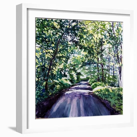 Woodland Road 2017-Tilly Willis-Framed Giclee Print