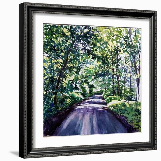 Woodland Road 2017-Tilly Willis-Framed Giclee Print