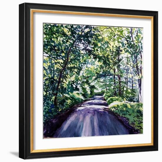 Woodland Road 2017-Tilly Willis-Framed Giclee Print